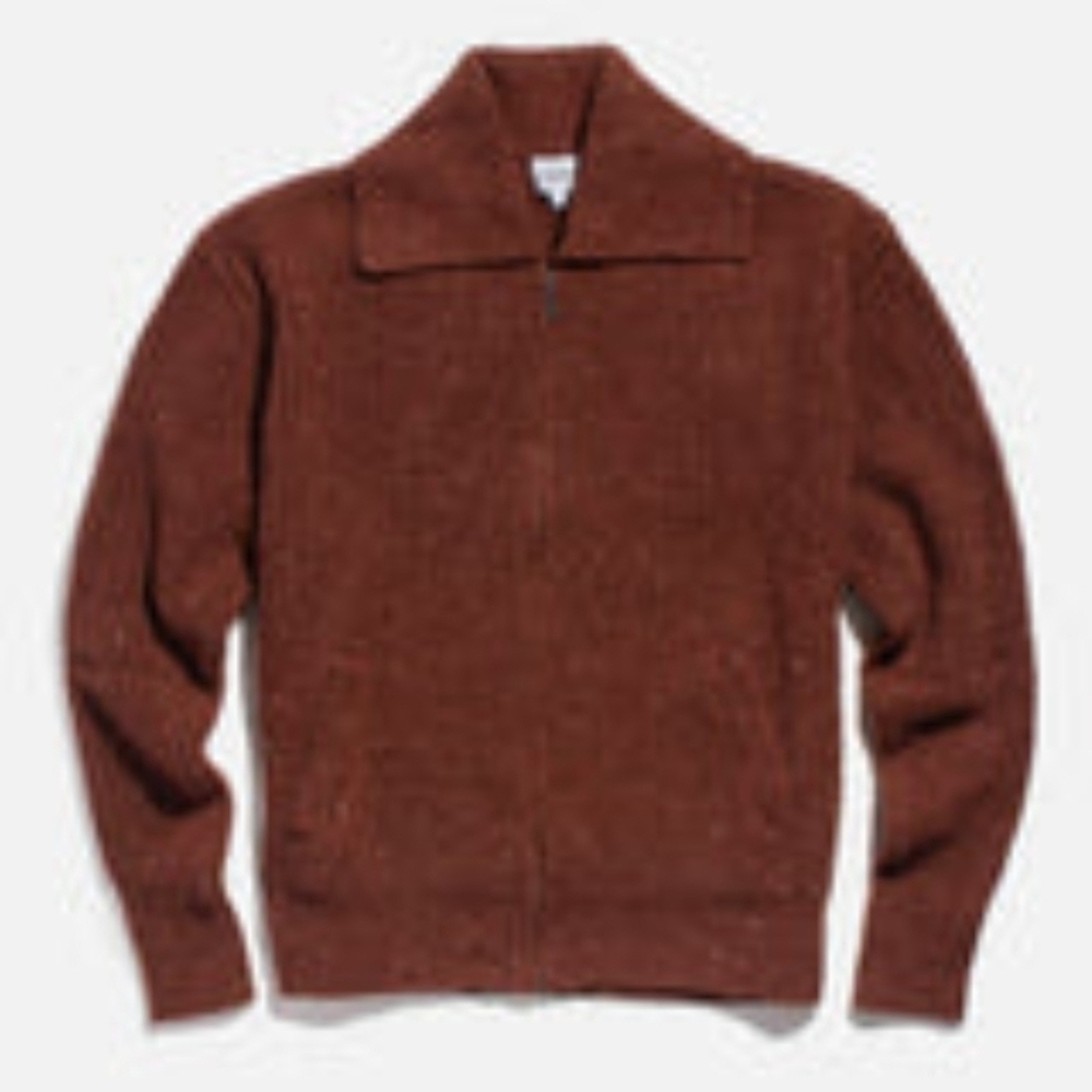 Bridge & Burn Irwin Cardigan Burnt Umber Large NWT